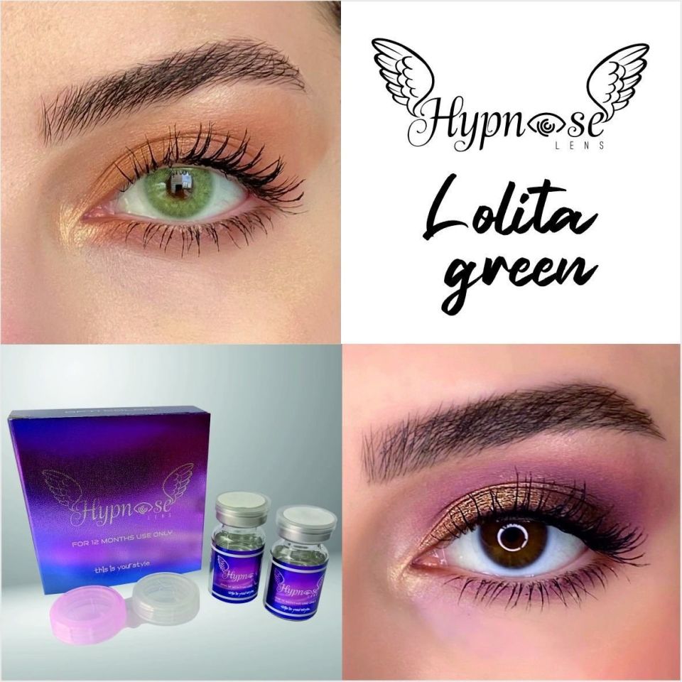 HYPNOSE 1 YILLIK LENSLER LOLİTA GREEN -1.00