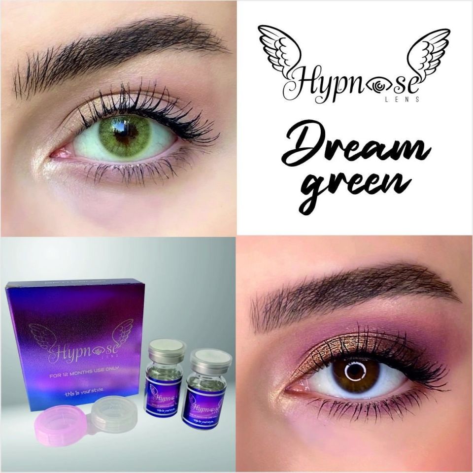 HYPNOSE 1 YILLIK LENSLER DREAM GREEN -1.00