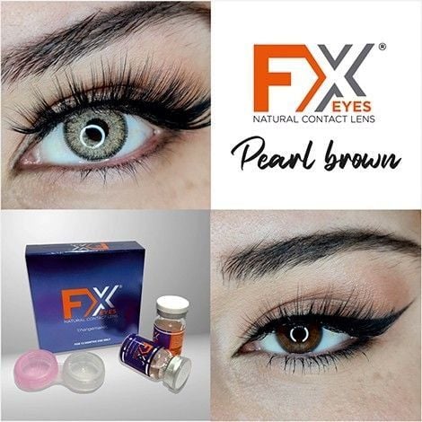 FXEyes Pearl Brown 1 Yıllık Lens