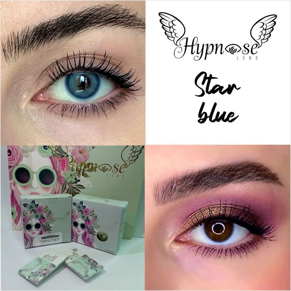 HYPNOSE 3 AYLIK LENSLER STAR BLUE -3.50