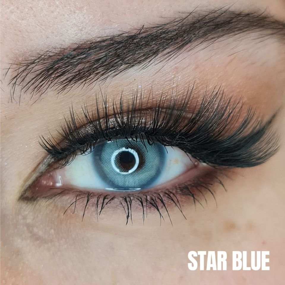 HYPNOSE 3 AYLIK LENSLER STAR BLUE -4.50