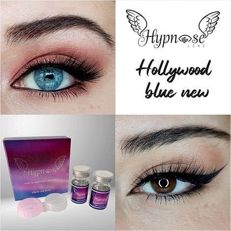 HYPNOSE 1 YILLIK LENSLER HOLLYWOOD BLUE NEW -3.50