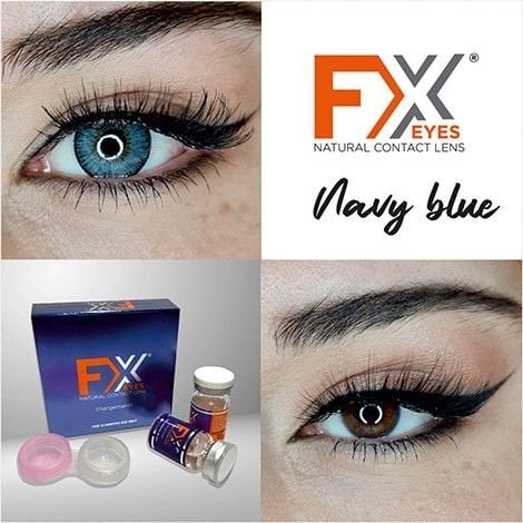 FXEyes Navy Blue 1 Yıllık Lens