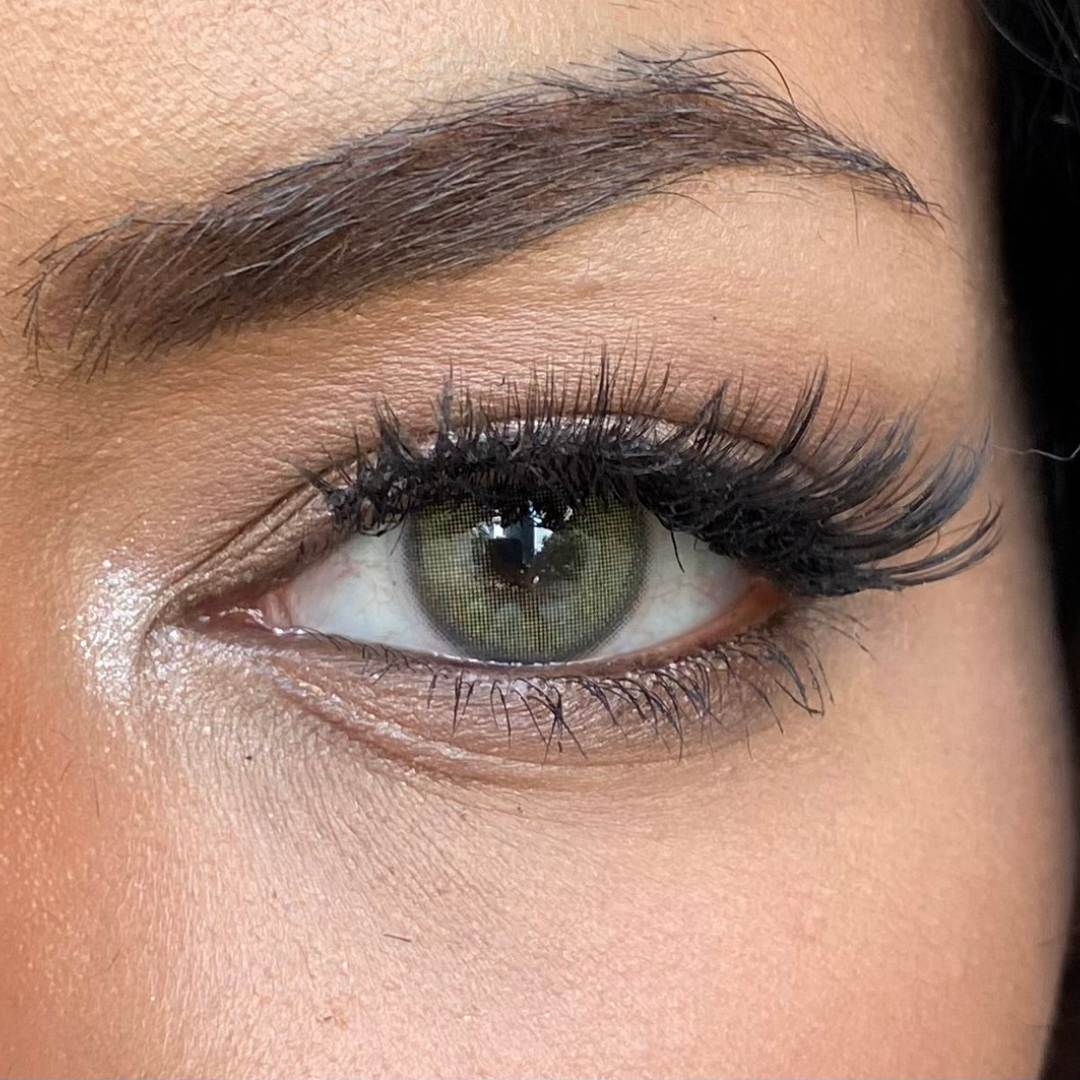 HYPNOSE YILLIK LENSLER WİLD GREEN YEŞİL ELA HARELİ