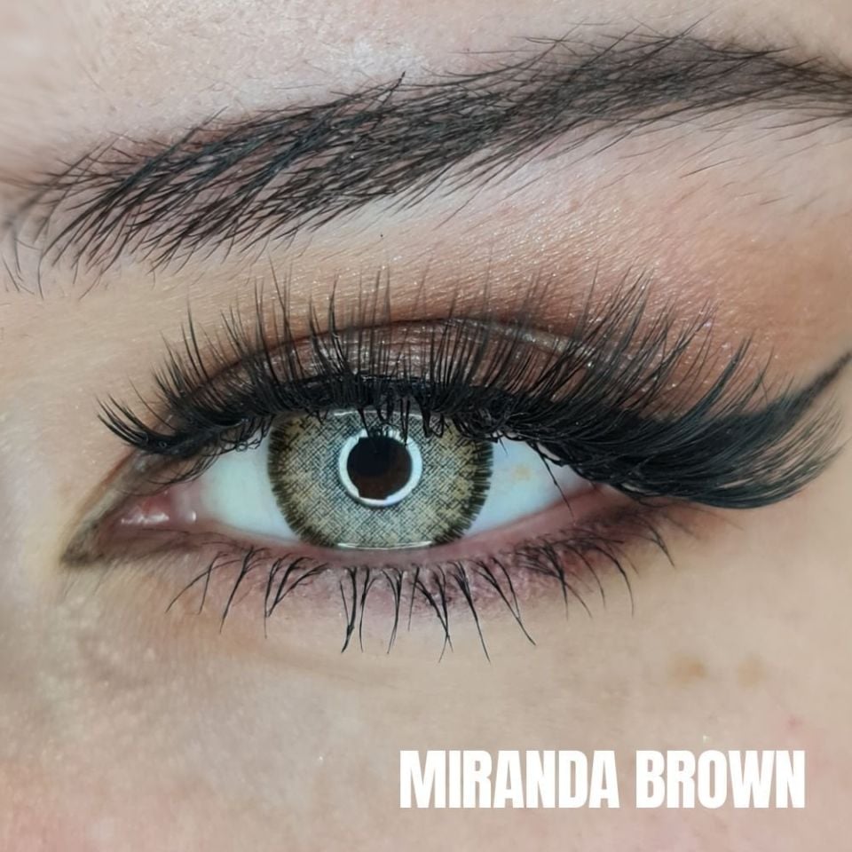 HYPNOSE 1 YILLIK LENSLER MİRANDA BROWN -1.00