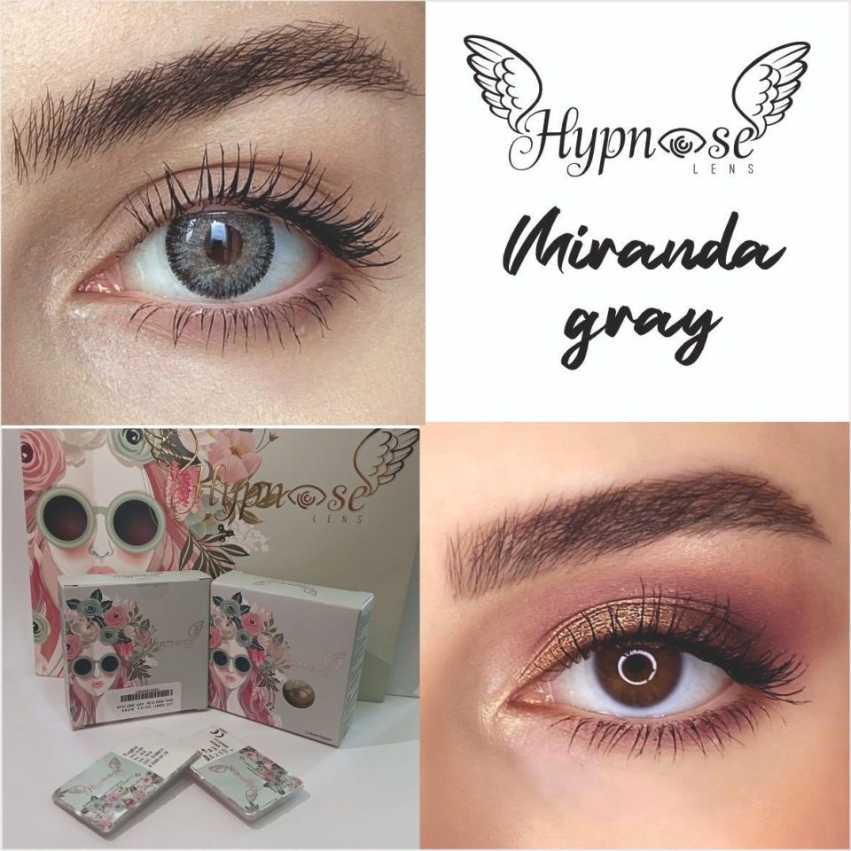 HYPNOSE 3 AYLIK LENSLER MİRANDA GRAY -3.50
