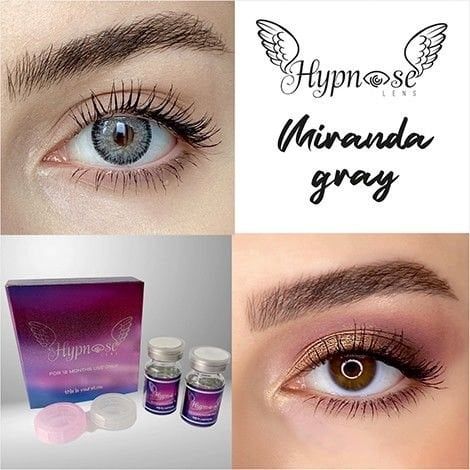 HYPNOSE 1 YILLIK LENSLER MİRANDA GRAY -1.50