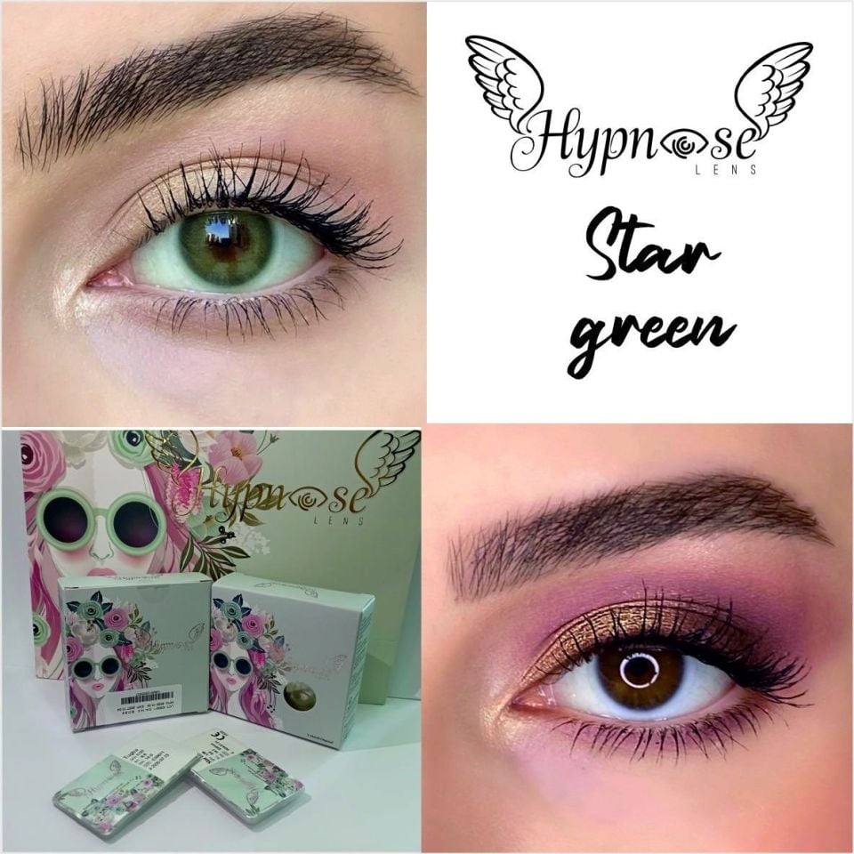 HYPNOSE 3 AYLIK LENSLER STAR GREEN -2.50