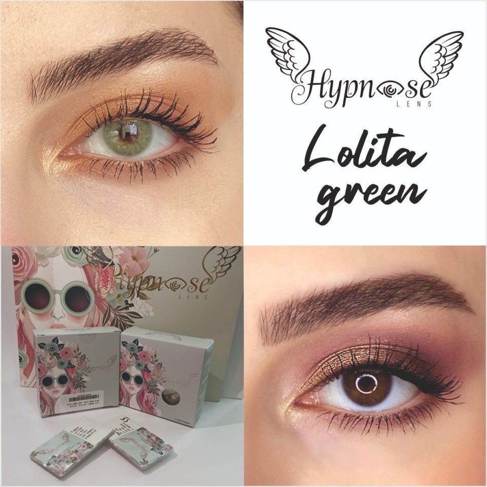 HYPNOSE 3 AYLIK LENSLER LOLİTA GREEN -6.00