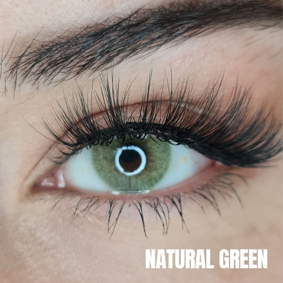 HYPNOSE 3 AYLIK LENSLER NATURAL GREEN -4.50