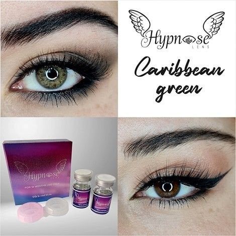 HYPNOSE 1 YILLIK LENSLER CARIBBEAN GREEN -3.00